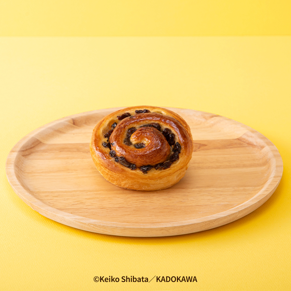 もりのパンやのレーズンロール