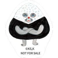 パンどろぼうキャラクターのステッカー