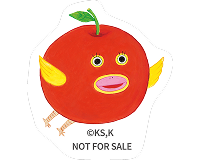 パンどろぼうキャラクターのステッカー