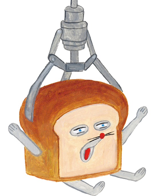 パンどろぼうのイラスト